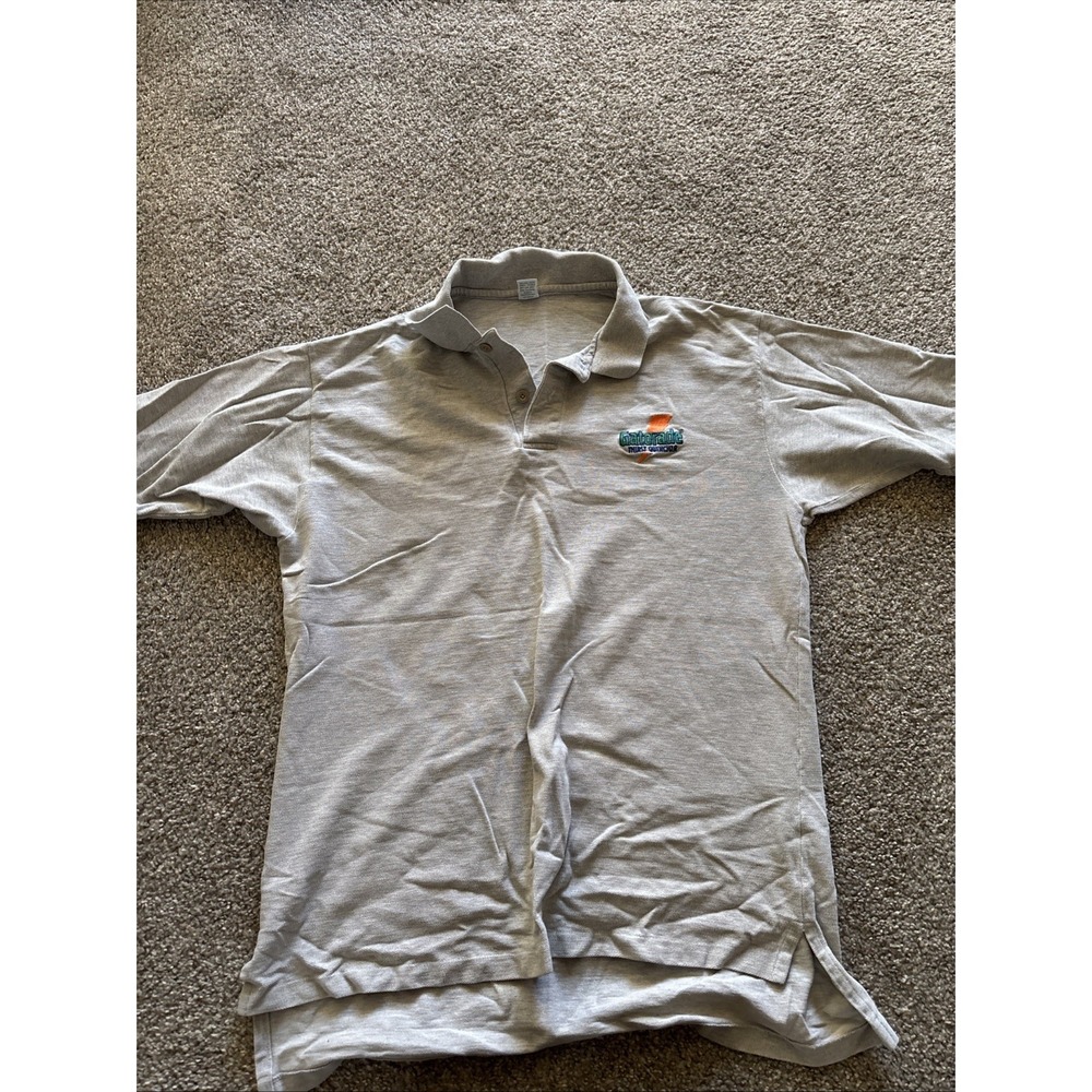 Unisex Gray Gatorade Thirst Quencher T- Shirt‎ Size XL
